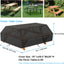 Funda mesa picnic 55pulg tela Oxford 600D resistente agua