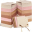 80 Pzas Bolsa Microfibra Joyería 8x8cm con Lazo