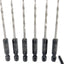 Set 6 brocas avellanadoras cónicas #4 7/64pulg