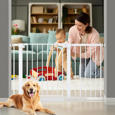 Puerta seguridad bebés metal 29-51" para mascotas