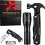 Multiherramientas EDC con martillo, cuchillo y linterna