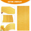 20 Bases Cera Colmena Plástico Amarillo