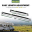 Barra agarre ajustable aluminio camper 21.7-33"