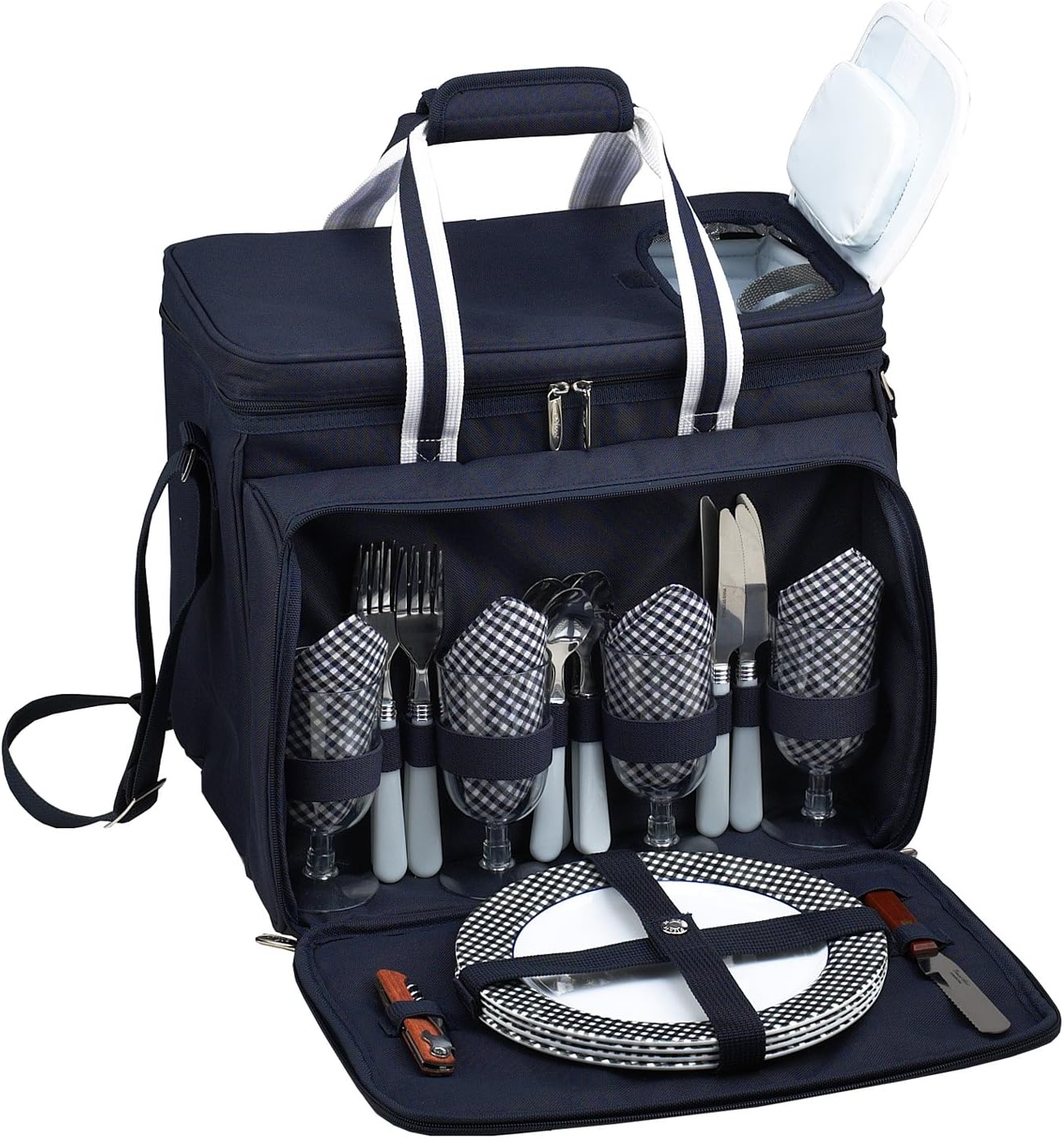 Enfriador picnic aislado para 4 fabricado EE.UU.