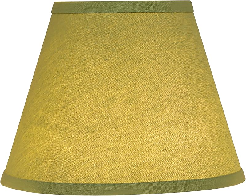 Pantalla lámpara forma Empire UNO verde lima 9" ancho