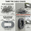 Estante pared cables Ethernet Starlink Mini V4