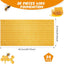 20 Bases Cera Colmena Plástico Amarillo