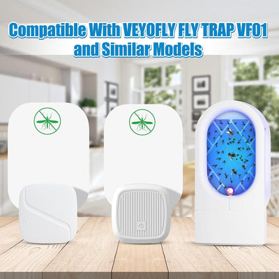 12 Pack Recambio Trampa Insectos Compatible VEYOFLY VF01
