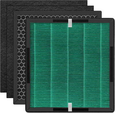 Filtro H13 Evalit ET066 HEPA lavable 3 etapas mascotas paq 2