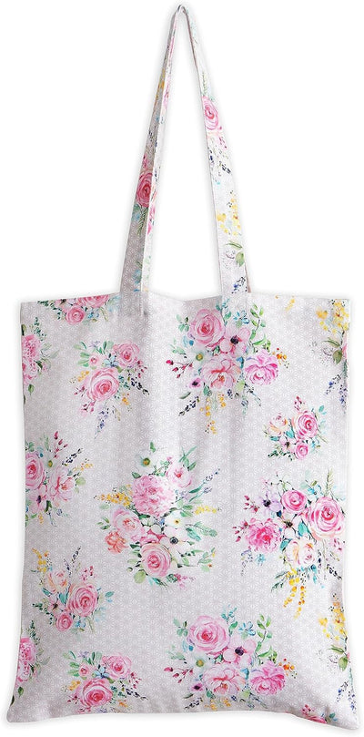 Bolsa mano algodón reutiliz. compras mujer