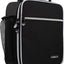 Bolsa almuerzo aislada duradera reutiliz. negro