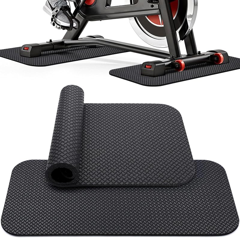 Alfombrillas antideslizantes para bicicleta Peloton y Concept 2