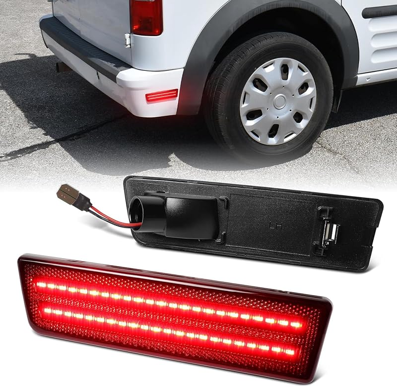 Luces LED trasero Ford Transit Connect 2010-13 ahumadas rojo