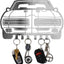 Llavero metal auto 6 ganchos decoración pared Pontiac GTO