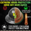 Protector ala casco duro acero 36.6pulg negro mate