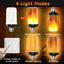Bombillas LED E26 4 modos para decoración