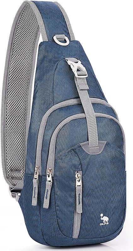 Bolsa bandolera multifuncional para senderismo y ciclismo