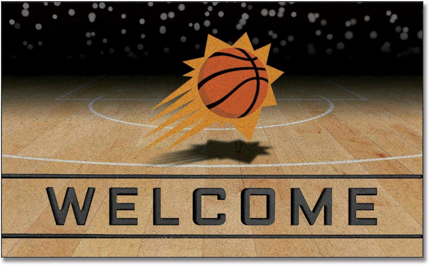 Tapete goma puerta exterior 18x30" Phoenix Suns