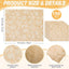 150 Pzas papel cera para alimentos 20x25cm impermeable