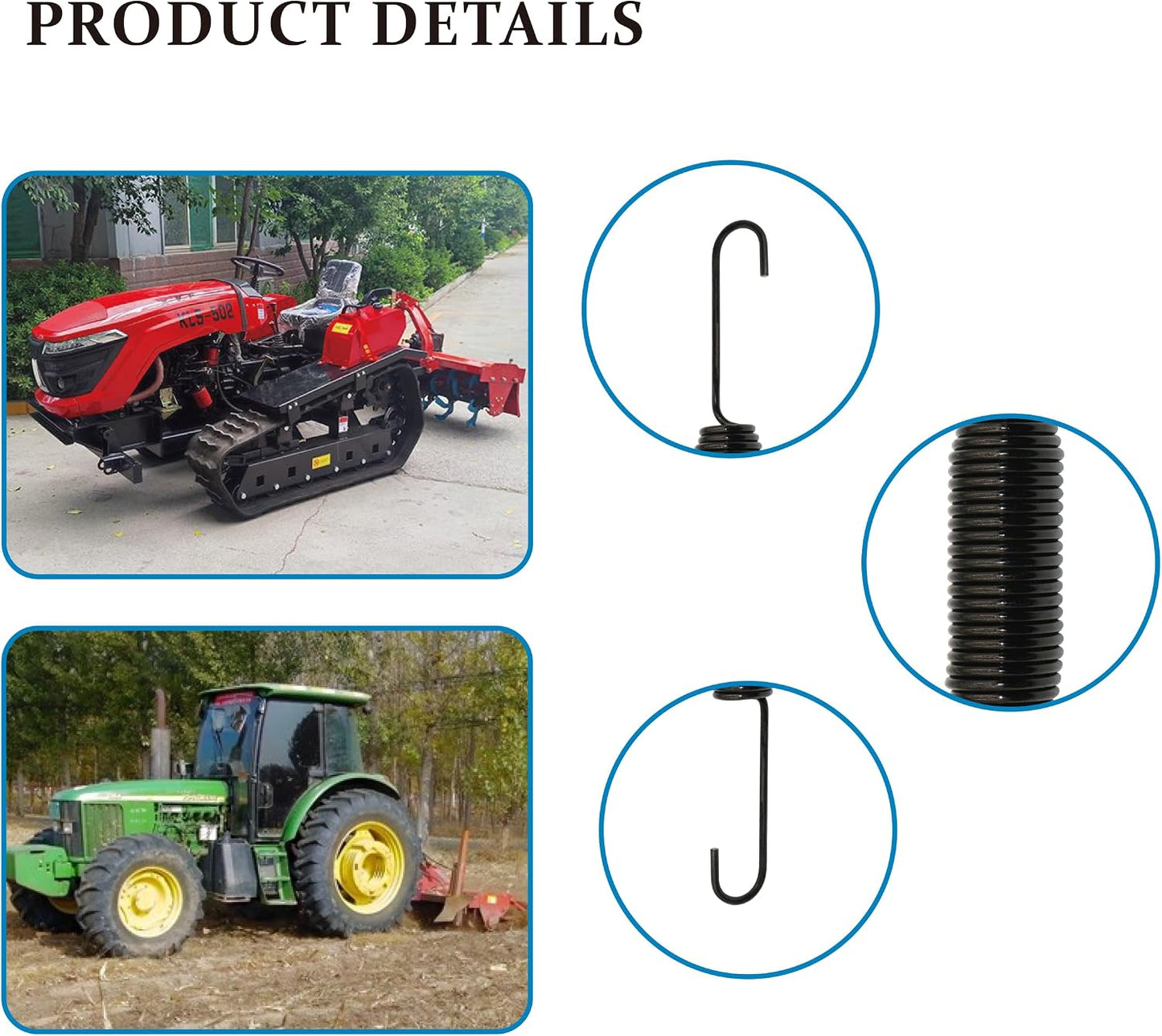 Muelle cortacéspedes John Deere X330 X350