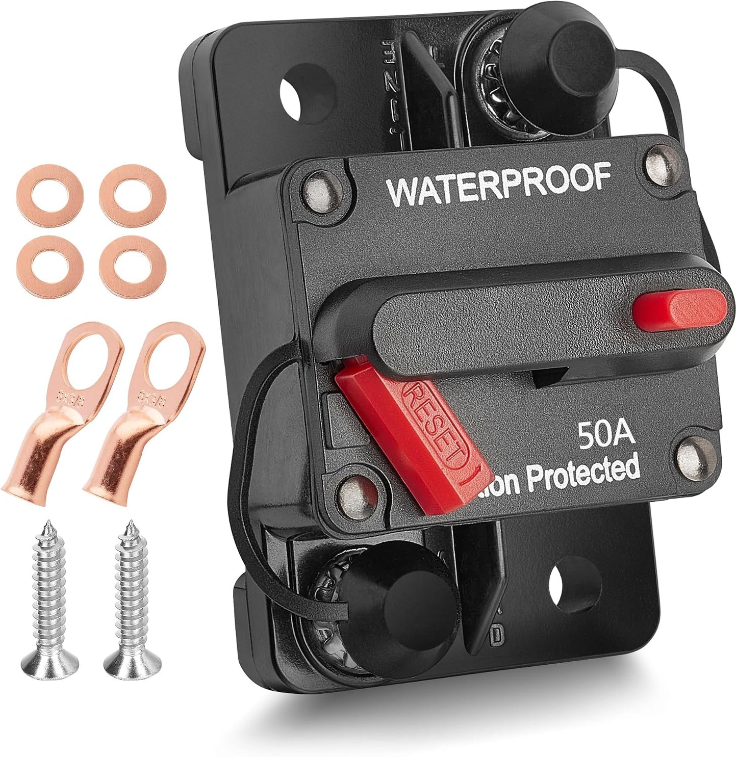 Interruptor circuito 50A para motor barco ATV 12V