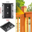 Conectores barandilla acero inox 304 para madera 2x4pulg