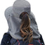 Sombrero playa mujer ala ancha UV plegable