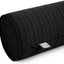 Cojín cuello 6x18pulg color negro 2 Uds