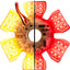 Filtro aire hexágono color ámbar/rojo luz LED 54uds