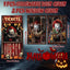 3 Pzas Cubiertas Puerta Ventana Halloween Fantasma Calavera