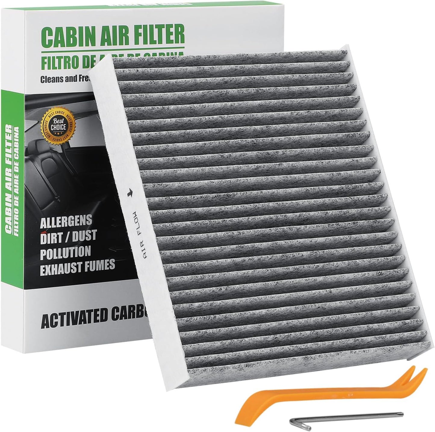 Filtro aire cabina carbón Toyota Prius 16-25 Rav4 19-25