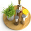 Organiz. Lazy Susan 12" Antiderrap Bambú para Cocina