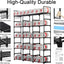 Zapatero metal 9 niveles para 50-55 pares estante alto