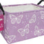 Cesta almacenamiento rectangular para juguetes, libros, ropa