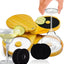 Juego 3 Rimmer Margarita Bambú 5.5pulg