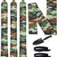 Bolsas camuflaje arena con asas elásticas reutilizables