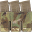 Bolsa triple canguro con bolsillo cargador 5.56pulg