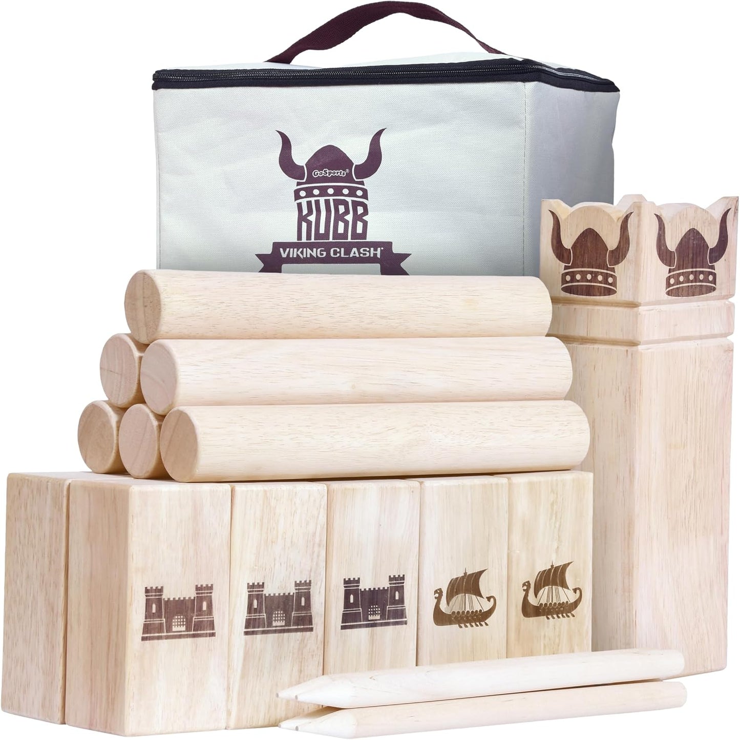 Set Kubb para jardín Kuub Viking Chess