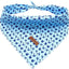 Pañuelo cuadrado ajustable para perros 1 pack