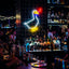 Letrero neón ganso LED para decoración pared fiesta