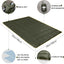 Manta acolchada plegable impermeable para viajes