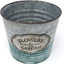 Maceta galvanizada decoración interior exterior 6
