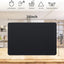 Tapete escurridor silicona antideslizante 28x20pulg negro