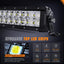 Barra LED 13.5" 120W IP68 camioneta SUV