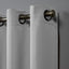 Panel cortina lona 54x84" gris claro set 2