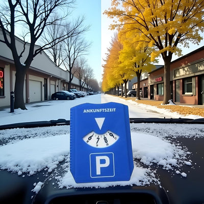 Temporizador digital estacionamiento con raspador hielo 24h