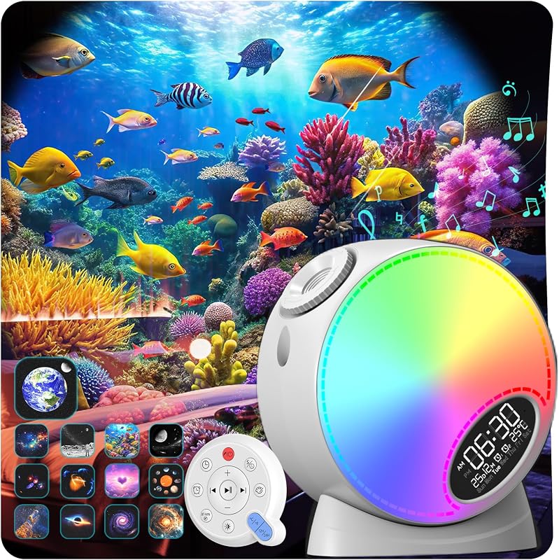 Proyector Galaxy Pro 13en1 con luz y sonido para niños