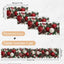 Set 4 manteles y camino mesa navidad lino algodón 13x72pulg
