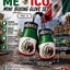 Guante boxeo con bandera mexicana para coche y espejo