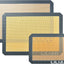 Tapete silicona para hornear 3 pzas antiadherente gris